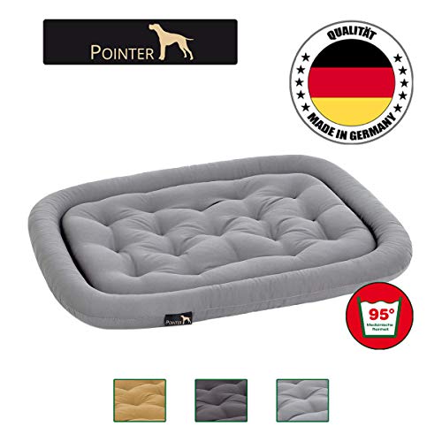 cojín para perros, de Pointer, ortopédica, estable, antiarañazos, para verano, reversible, limpieza fácil, apto para secadora, lavable completamente a 95°C, calidad prémium, tamaño y color a elegir