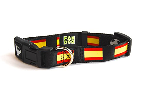 Collar de perro FanDog - Diseño España - talla M