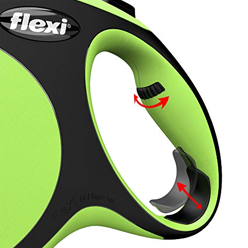 Croci Correa New Comfort Plomo de Perro Flexi Nuevo Confort Cinta L 8 M Verde