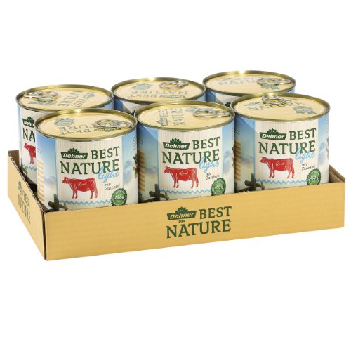 Dehner Best Nature Comida para Perros Light Rind y calabacín