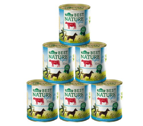 Dehner Best Nature Comida para Perros Light Rind y calabacín