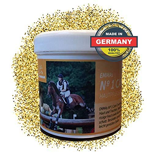 EMMA Ungüento de Zinc para Caballos y Perros Ungüento para la cicatrización de heridas I Cuidado de la Piel I Pasta de Zinc para la irritación de la Piel, picazón, Eczema 250 ml