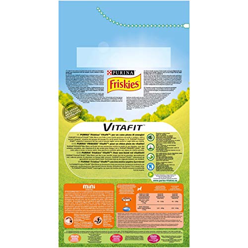 Friskies DD Mini menú Pollo, Pavo y Verduras 1,5 kg – 6 Piezas