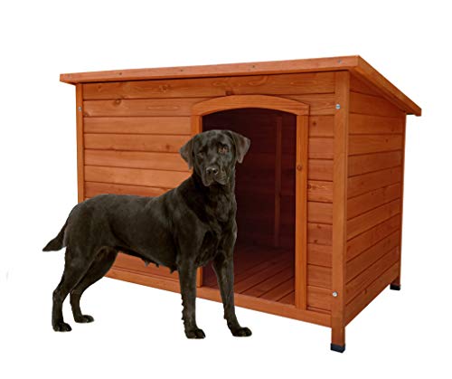 Gardiun KNH1260 - Caseta de Perro de madera Lupy a 1 agua 116x76x82 cm