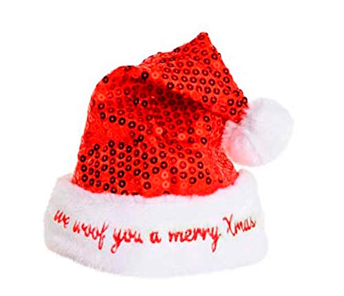 Gorro Santa Claus Complemento Navideño para Perro