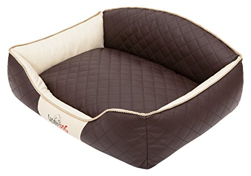 Hobbydog Elite Cama para Perro, XL, Color marrón/Beige