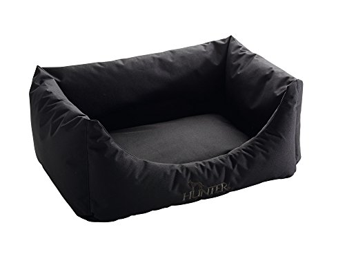 HUNTER Gent Antibac - Sofá para Perro, 70 x 100 cm, Grande, Color Negro