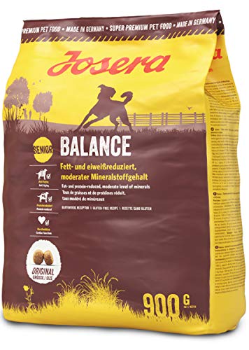 JOSERA Alimento Seco Para Perros : Comida Para Perros Pienso Alimento Seco Saludable Galletas Proteína Saco Perro Balance  900 g