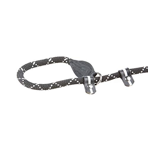 Julius K9 2012R-IDC IDC Retriever Leash with Training Collar Diam.12Mm X 1,2M - Black-Fluorescens, Negro