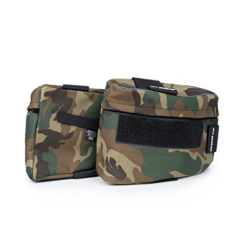 Julius-K9 Bolsos Laterales para IDC-Powerharness, Camuflaje, Talla 1-2