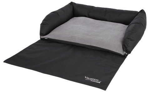 Kerbl Cama de Perro, 80 x 60 cm, Color Negro