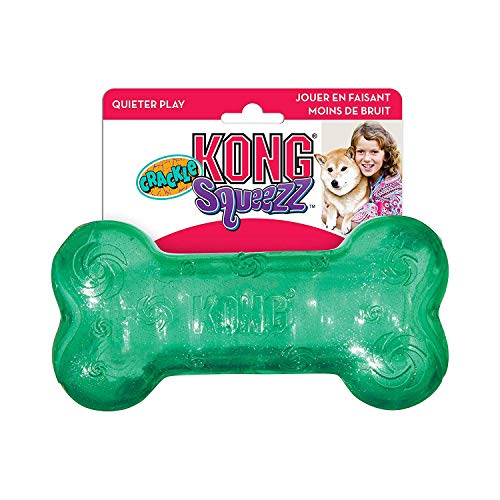 KONG JU03725 Squeezz Crackle Bone M