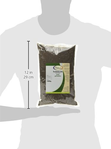 Makana - Suplemento alimentario Garra del Diablo para Caballos, molido, 1 Bolsa de 1 kg