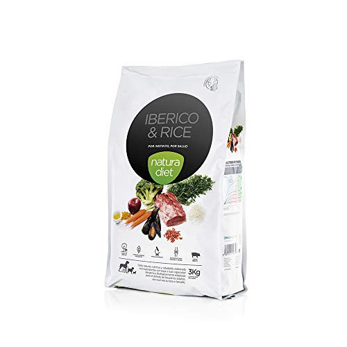 Natura Diet Ibérico & Rice 0.5Kg Comida para Mascotas - 3000 gr