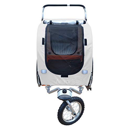 PAPILIOSHOP ARGO Remolque y carrito cochecito para el transporte de perro perros mascota por bici bicicleta carro bicicletas silla de paseo