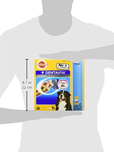 Pedigree Dentastix Dentastix de uso diario para higiene oral para perros grandes 1 x 56 piezas