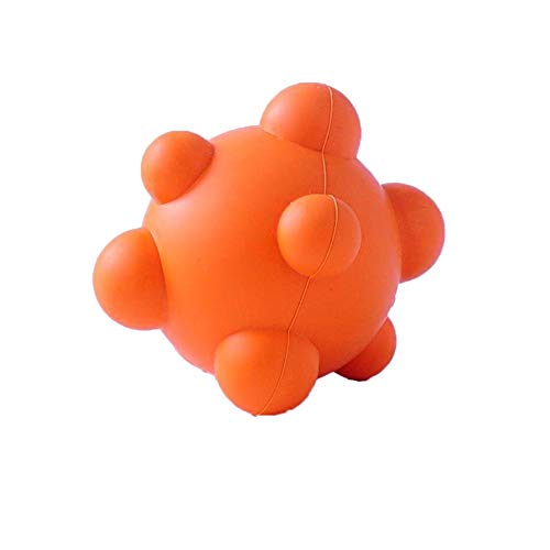 Pelota Dental Para Perros, 1 Uds, Resistente Y No Tóxica. Juego De Bolas Interactivas Dispensadoras De Comida. Juguete De Goma Dura Para Masticar, Limpiar Los Dientes, Jugar, Entrenar, Adiestrar