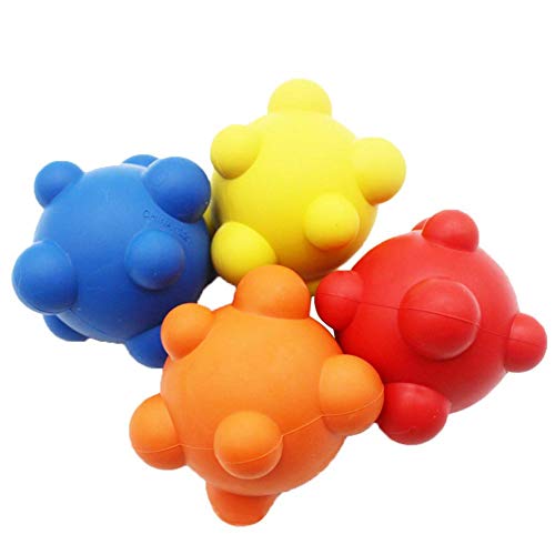 Pelota Dental Para Perros, 1 Uds, Resistente Y No Tóxica. Juego De Bolas Interactivas Dispensadoras De Comida. Juguete De Goma Dura Para Masticar, Limpiar Los Dientes, Jugar, Entrenar, Adiestrar