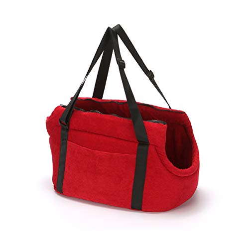 PETCUTE Bolsos de Transporte para Perros Pequeños Bolso Transporte Gatos Bolso para Mascotas transportines para Perros