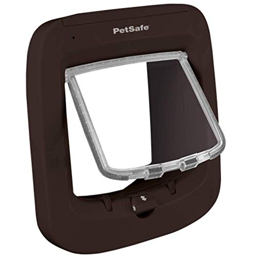 Petsafe Cat Flap Puerta para Gatos con Microchip (Marron)