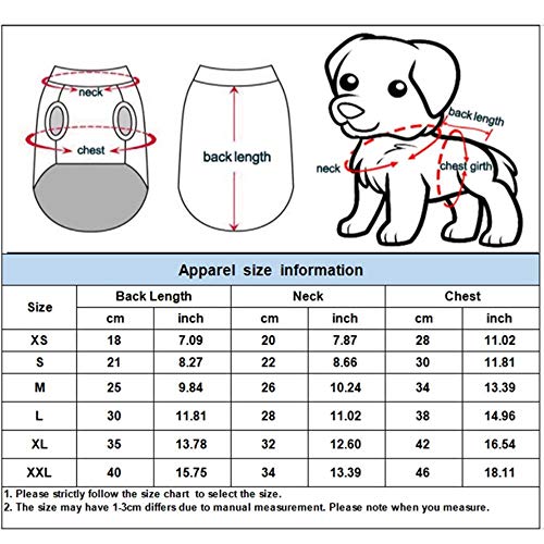 PONNMQ Diseño 3D Mascotas Mascotas Ropa Suéteres Otoño Invierno 5 Colores Venta al por Mayor de Ropa de Ganchillo para Perros Chihuahua Dachshunds, Rosa, S