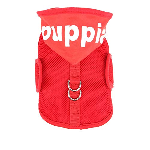 PUPPIA PAMA-AH987 Elite Harness - Casco Integral (Talla L), Color Rosa