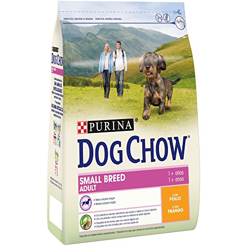 Purina Dog Chow Small Adult pienso para Perro pequeño Adulto Pollo 4 x 2,5 Kg