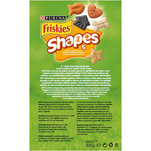 Purina Friskies Shapes galletas para perros 6 x 800 g