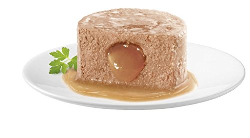 Purina Gourmet Gold Fondant: Comida húmeda para Gatos Adultos, paté con núcleo de Salsa, cantidad: 12 Unidades (12 x 85 g)