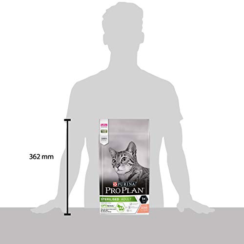 PURINA Pro Plan Comida Seco para Gato Esterilizado con Optirenal, Sabor Salmón - 1.5 Kg