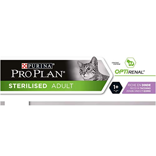 Purina ProPlan pienso para Gato Esterilizado Pavo 6 x 1,5 Kg