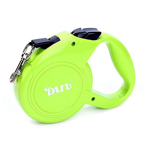 QPYJ Correas básicas para perrosajustablepara Perro de Talla Grande Correas de Collar para Mascot-Green_3M