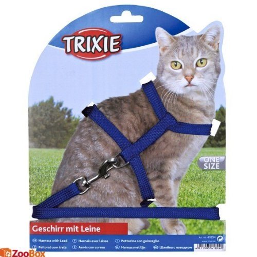 Trixie Set Gatos, Nylon, Colores Surt.