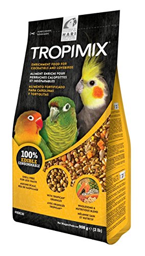 Tropimix Comida para Ninfas y Agapornis - 908 gr