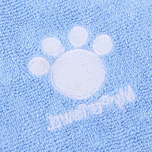 UEETEK Toalla de baño para Mascotas Toalla de Secado Lavable súper Absorbente para Perros y Gatos