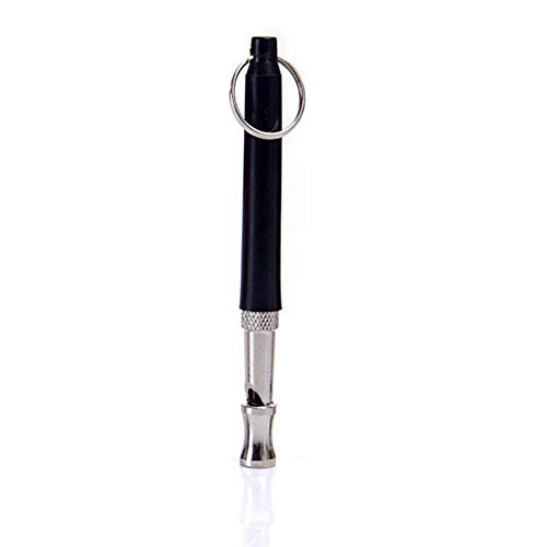 Yililay Dog Whistle práctica Portable del Perrito de obediencia Comportamiento silbido supersónico de Clicker Negro Fish & Aquatic Animales Suministros