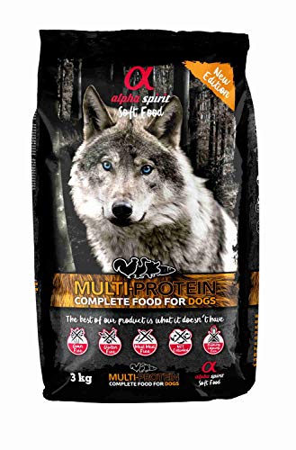 ALPHA SPIRIT Pienso Semihúmedo Perro Multiprotein Saco 3 Kg