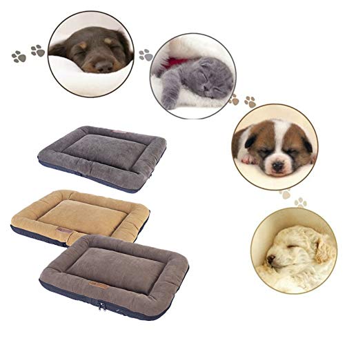 AOOCEEH Mantas para Perros Colchonetas para Perros Cama De Perro Grande Cama Ortopedica para Perros Camas para Perros Camas Perros Grandes Mantas para Perros Grandes Cama para Perros Grandes Brown,s