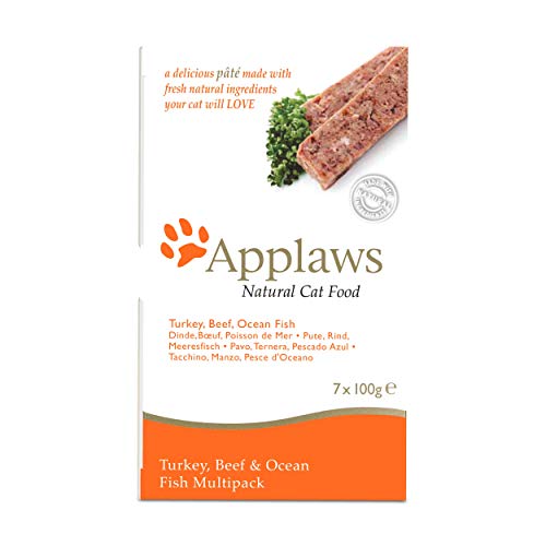 Applaws - Paquete de Alimentos para Gatos, 7 x 100 g