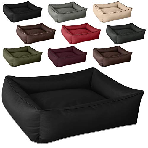 BedDog® colchón para Perro MAX XXL Aprox. 120x85 cm, 8 Colores, Cama, sofá, Cesta para Perro, Negro