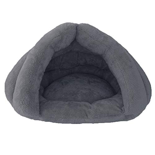 Beskie - Cama Cueva para Mascotas, para Gatos pequeños, medianos, Perros, Mascotas, Saco de Dormir, Forro Polar Grueso, cálido, para Perro, para Gatos, Cachorros