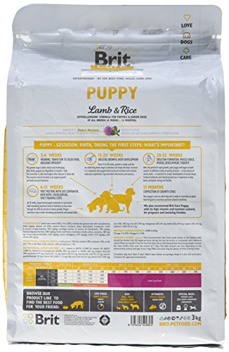 Brit Care Puppy Lamb & Rice 3 Comida para Perros - 3000 gr