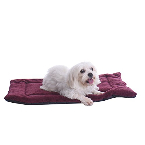 Cama para mascotas (perro y gato) - Cojín cálido con funda impermeable extraíble para el descanso de su mascota.