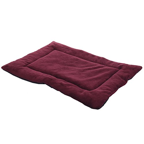 Cama para mascotas (perro y gato) - Cojín cálido con funda impermeable extraíble para el descanso de su mascota.