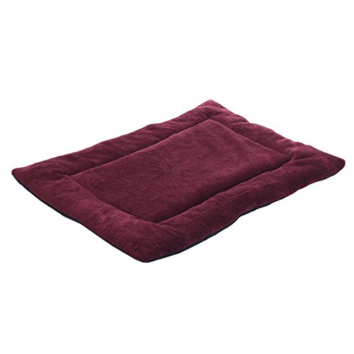 Cama para mascotas (perro y gato) - Cojín cálido con funda impermeable extraíble para el descanso de su mascota.