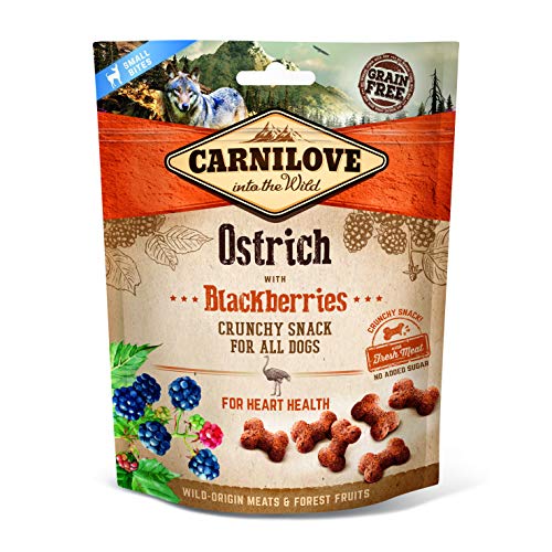 Carnilove Canine Crunchy Snack Avestruz Moras Caja 6X200Gr 1200 g