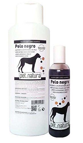 Champú Pelo Negro 750 ML. para Perros y Gatos