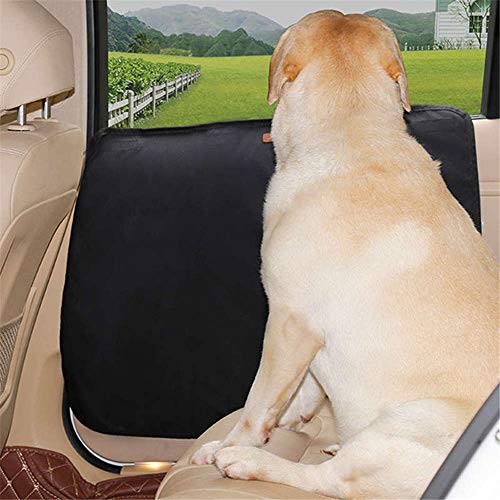 Doglemi - Protector de Puerta de Coche para Perro Oxford, Impermeable, Antideslizante, antiarañazos, para Mascotas, Suministros de Coche