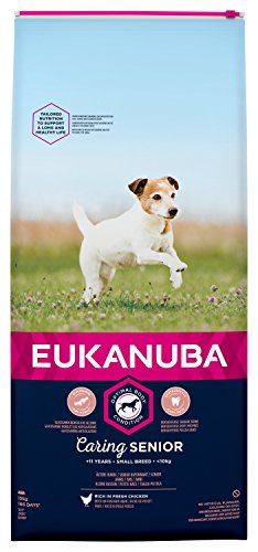 EUKANUBA Eucalipto Nuba Senior trockenfutter para Antiguos pequeños Perros con Fresca Gallina