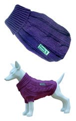 Freedog FD5000574 - Jersey Lana, para Perro, Color Lila